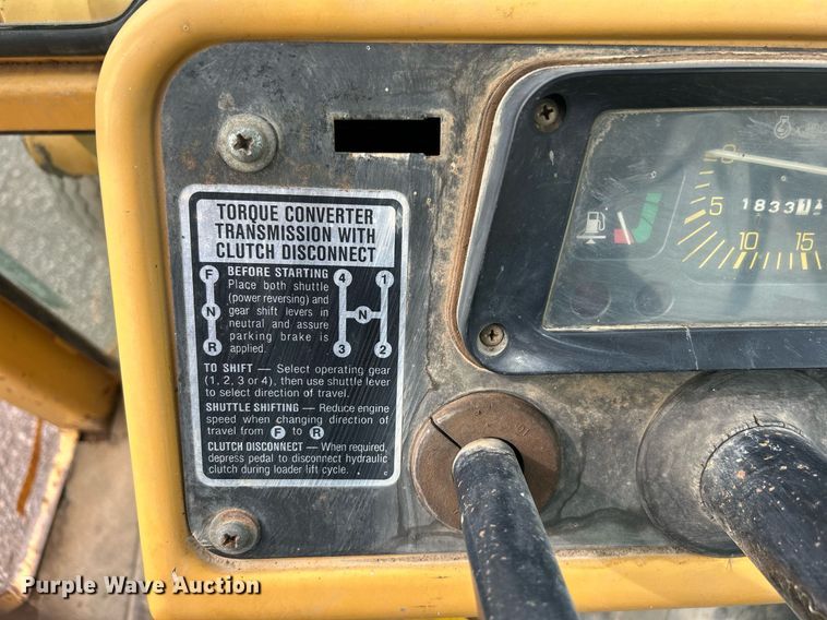 image for item EG1182 Ford 555B backhoe