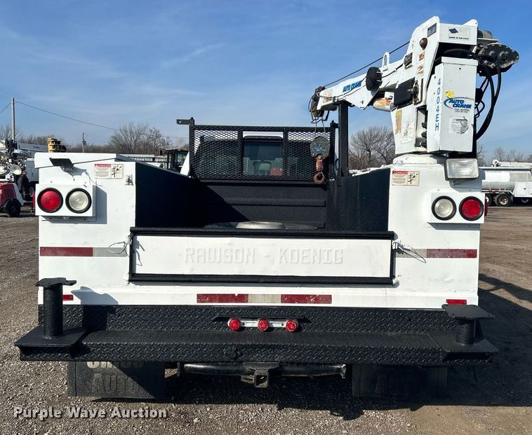 image for item EG1195 2017 Ford F350 Super Duty SuperCab utility bed pickup truck