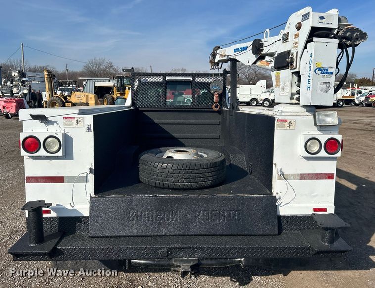 image for item EG1195 2017 Ford F350 Super Duty SuperCab utility bed pickup truck