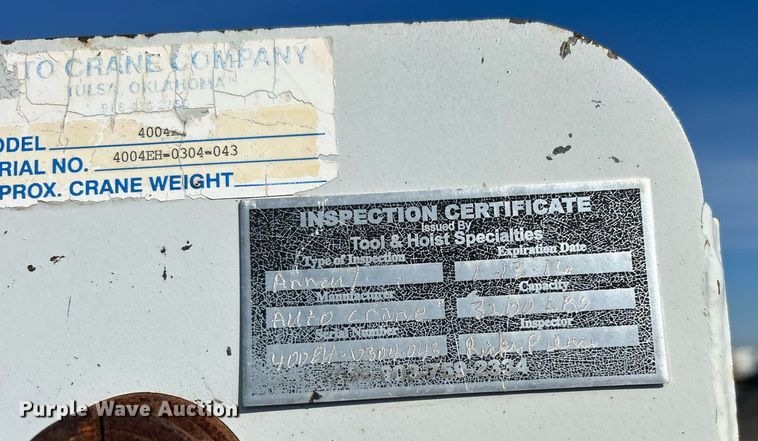 image for item EG1195 2017 Ford F350 Super Duty SuperCab utility bed pickup truck