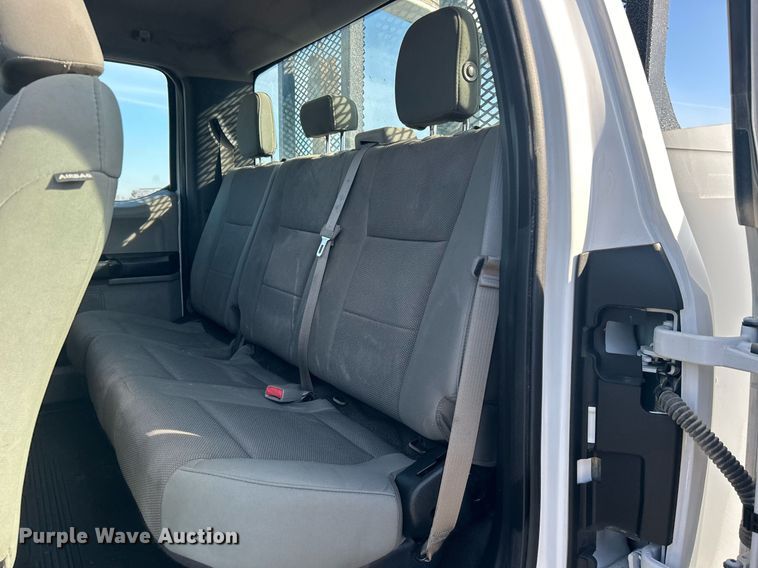 image for item EG1195 2017 Ford F350 Super Duty SuperCab utility bed pickup truck