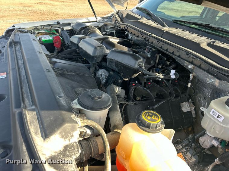 image for item EG1195 2017 Ford F350 Super Duty SuperCab utility bed pickup truck