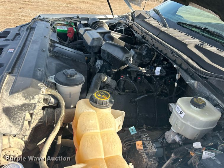 image for item EG1195 2017 Ford F350 Super Duty SuperCab utility bed pickup truck