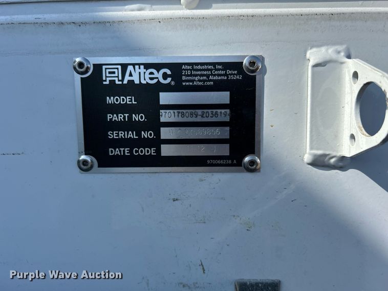 image for item EG1198 2012 Ford F550 Super Duty bucket truck