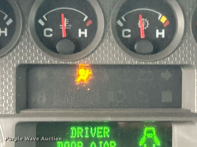 image for item EG1213 2008 Ford F350 Super Duty Crew Cab utility bed pickup truck