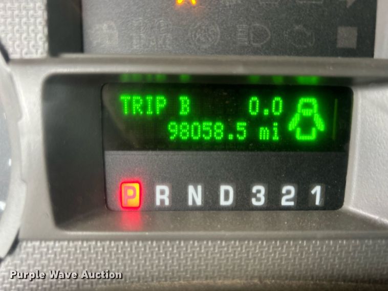 image for item EG1213 2008 Ford F350 Super Duty Crew Cab utility bed pickup truck