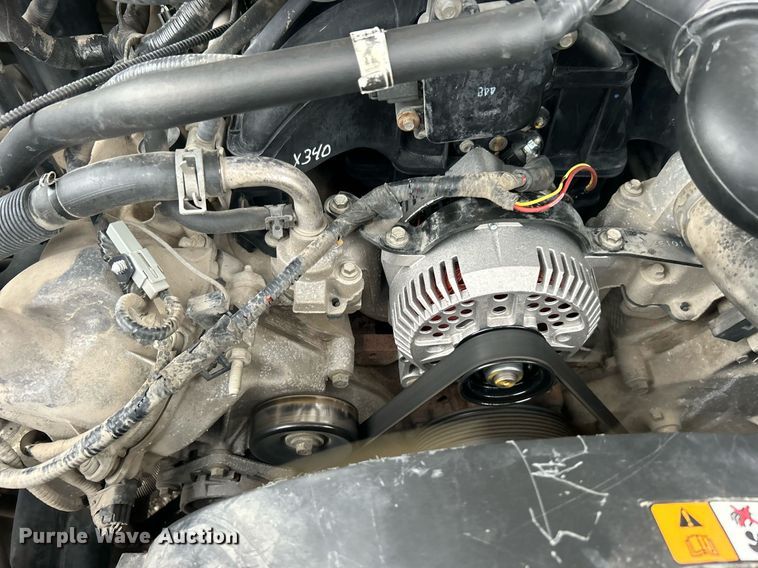 image for item EG1213 2008 Ford F350 Super Duty Crew Cab utility bed pickup truck