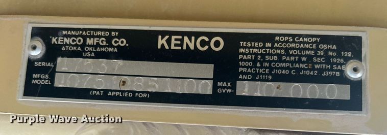 image for item EG1228 2001 Tesmec TRS1085 trencher