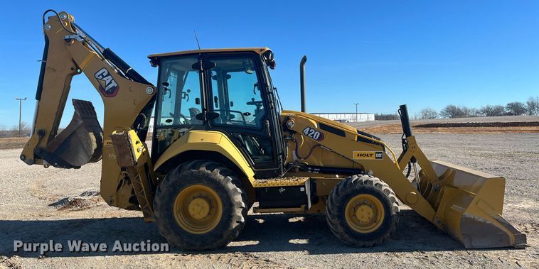 image for item EI0613 2021 Caterpillar 420ST HRC backhoe