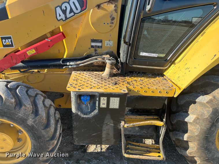 image for item EI0613 2021 Caterpillar 420ST HRC backhoe
