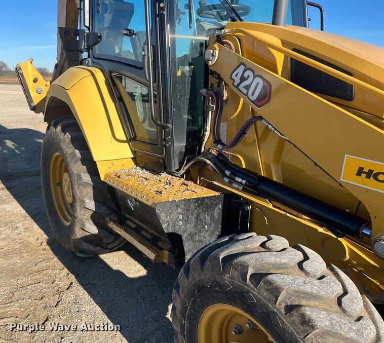 image for item EI0613 2021 Caterpillar 420ST HRC backhoe