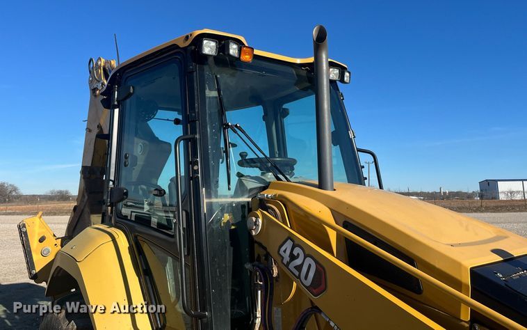 image for item EI0613 2021 Caterpillar 420ST HRC backhoe