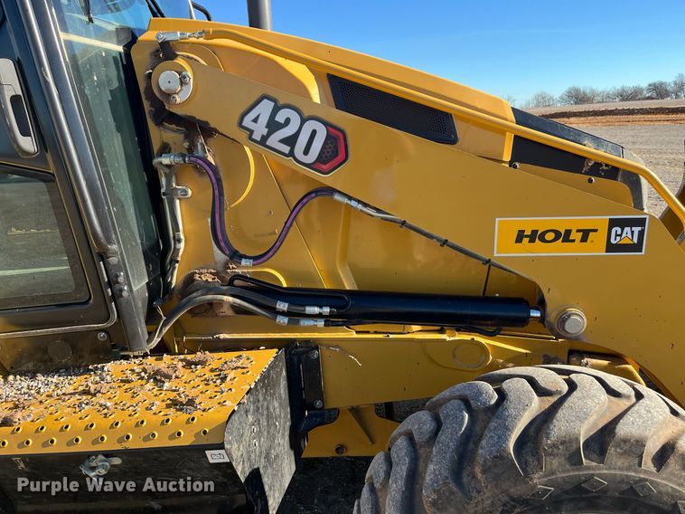 image for item EI0613 2021 Caterpillar 420ST HRC backhoe