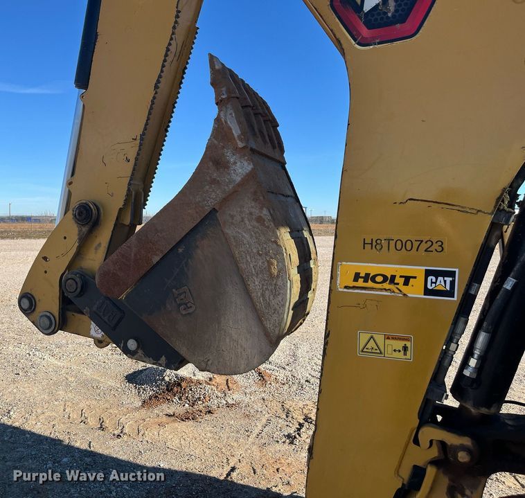 image for item EI0613 2021 Caterpillar 420ST HRC backhoe