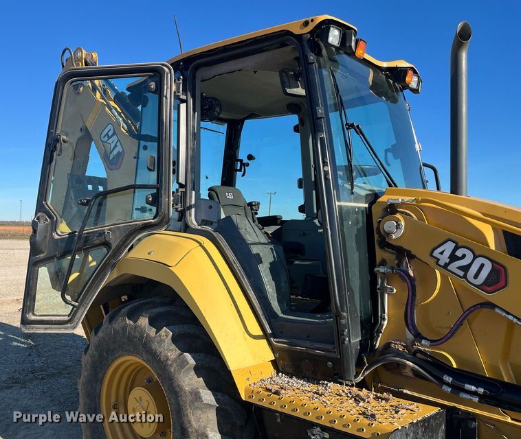 image for item EI0613 2021 Caterpillar 420ST HRC backhoe