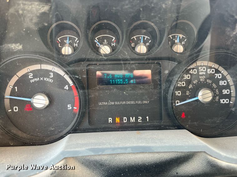 image for item EI0620 2019 Ford F750 Super Duty dump truck