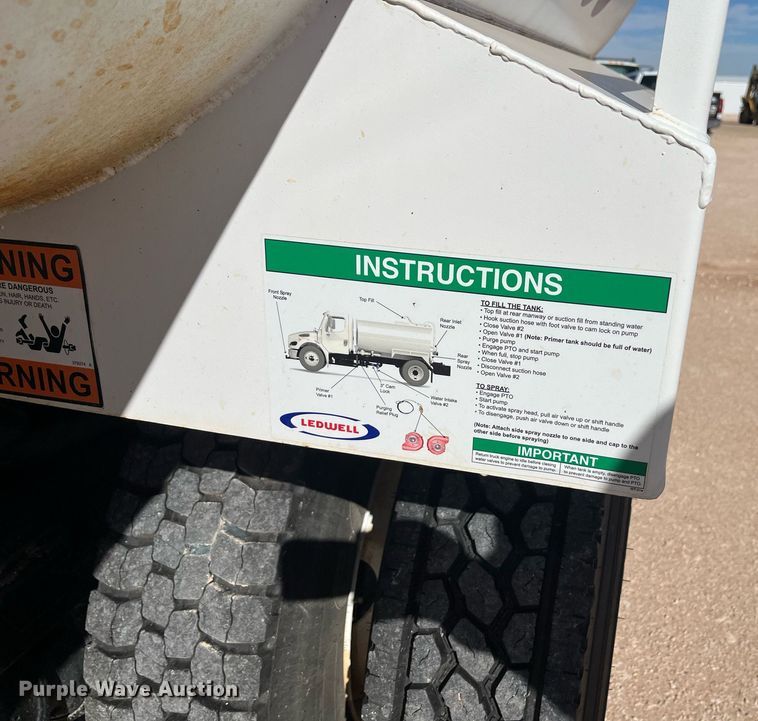 image for item EI0621 2019 Ford F750 Super Duty water truck