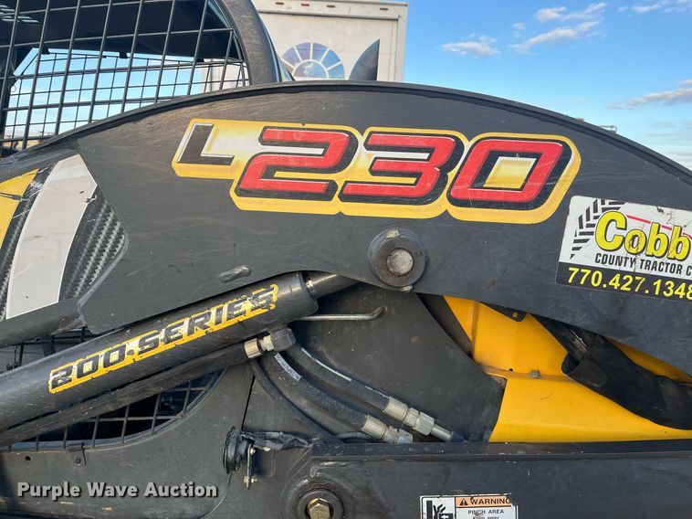 image for item EI0650 2015 New Holland L230 skid steer loader