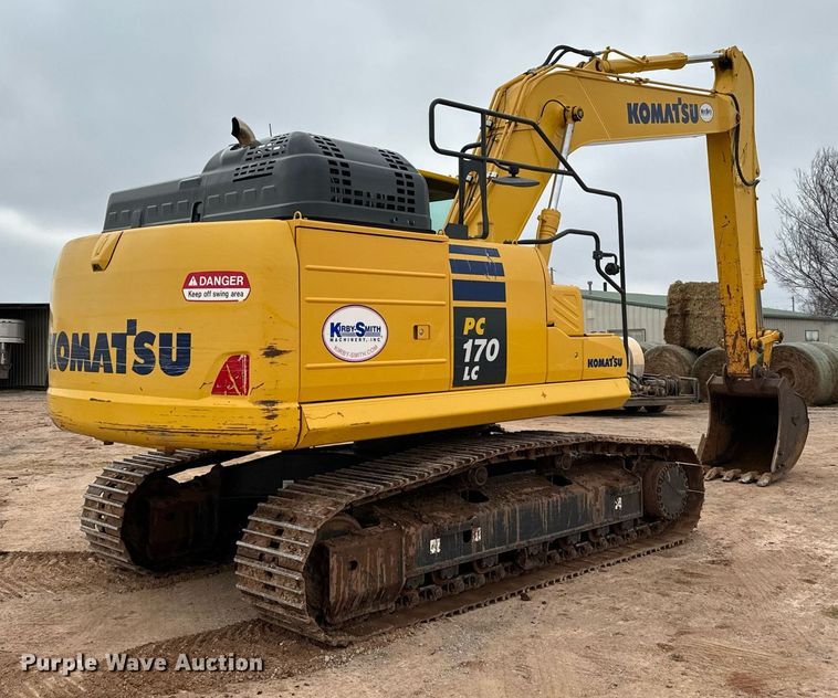 image for item EJ0198 2018 Komatsu  PC170LC-11 excavator