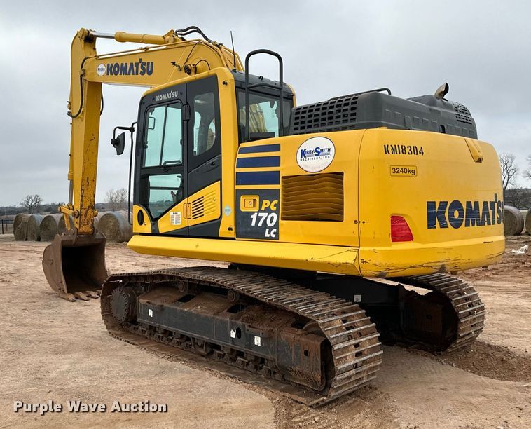 image for item EJ0198 2018 Komatsu  PC170LC-11 excavator