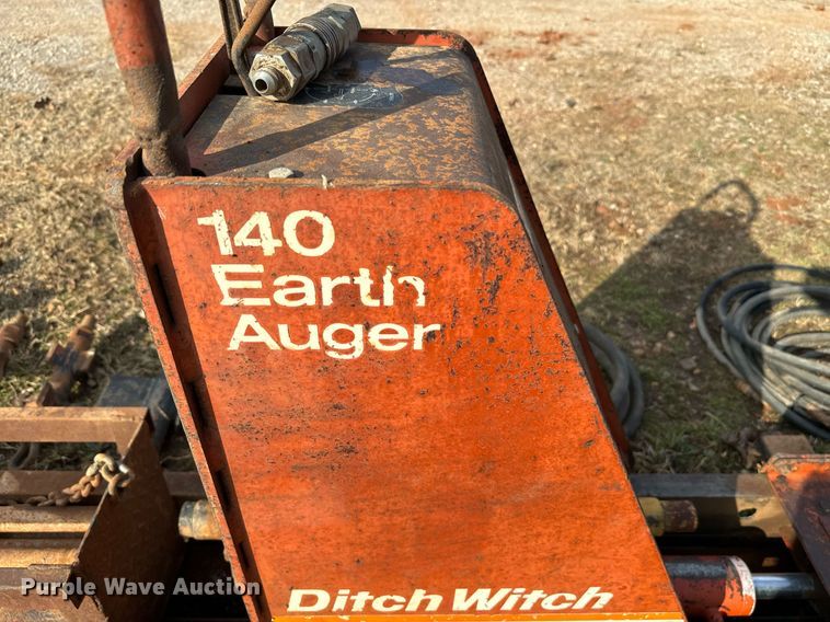 image for item EJ0199 Ditch Witch 140 Earth Auger boring unit 