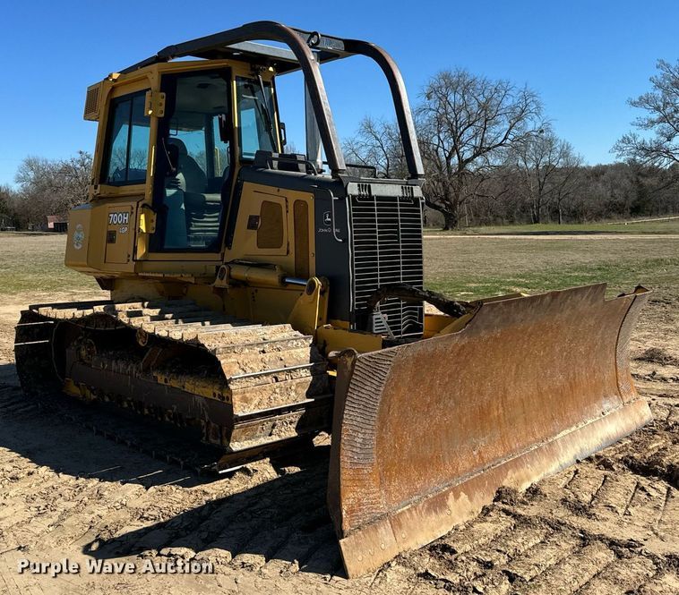 image for item EJ0259 2003 John Deere 700H LGP dozer