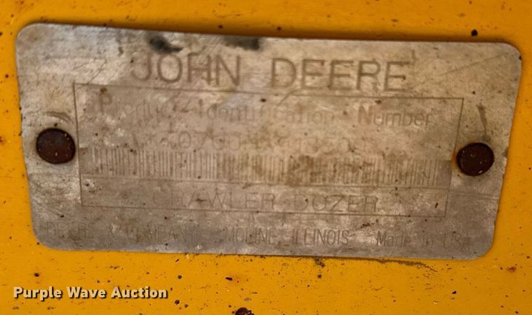 image for item EJ0259 2003 John Deere 700H LGP dozer