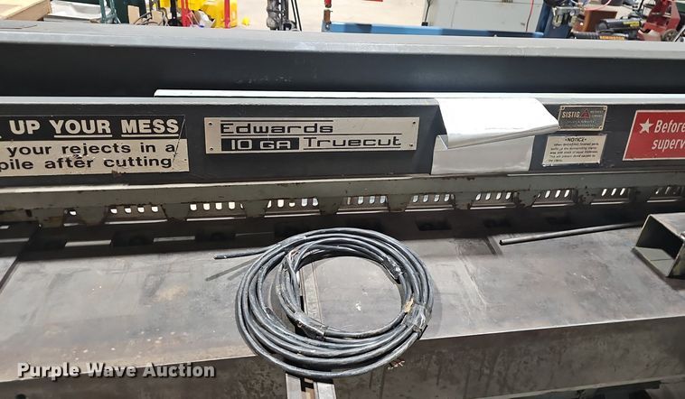 image for item EJ5896 Edwards 10GA True Cut power shear