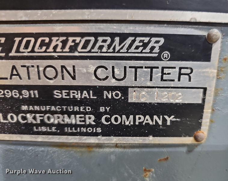 image for item EJ5899 Lockformer insulation cutter