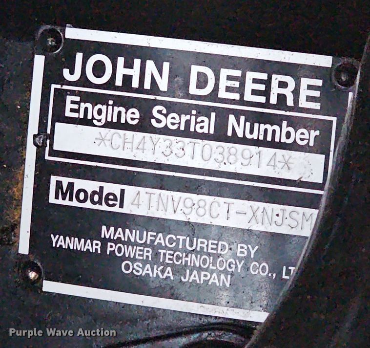 image for item EJ5903 2023 John Deere 324G skid steer loader