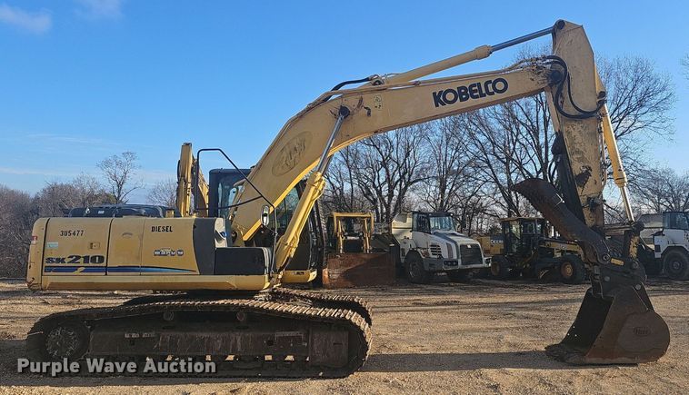 image for item EJ5926 2012 Kobelco  SK210-9 excavator