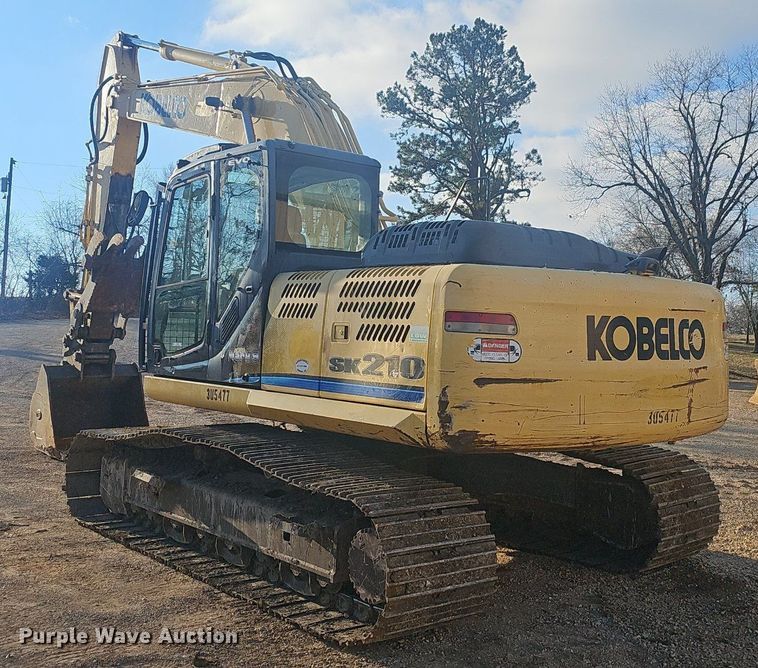 image for item EJ5926 2012 Kobelco  SK210-9 excavator