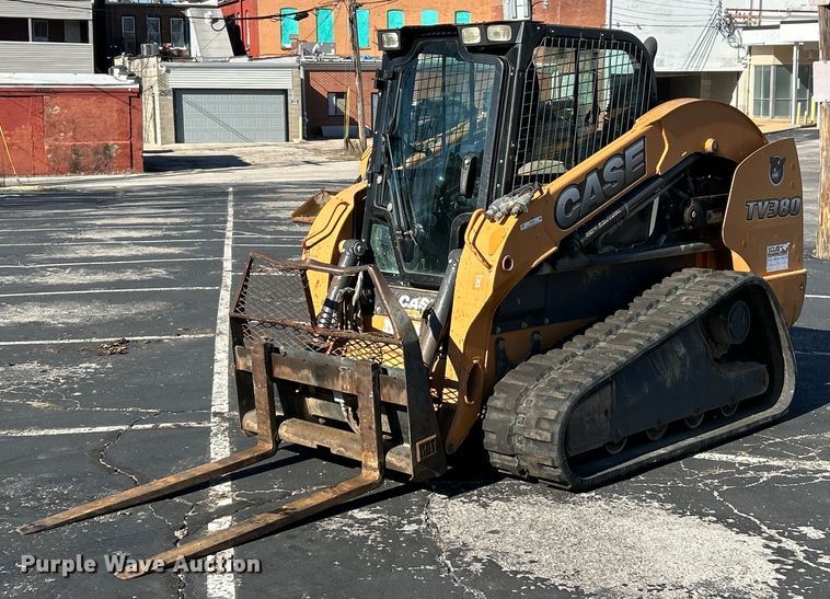 image for item EK4008 2012 Case TV380 tracked skid steer loader