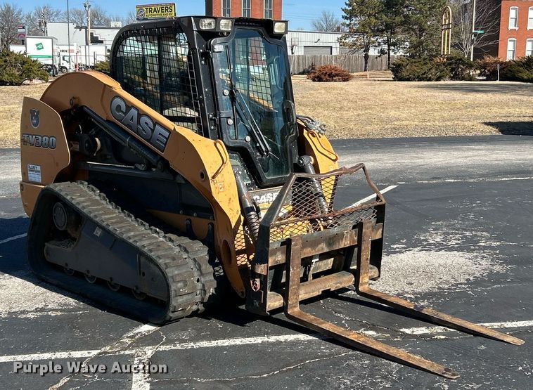 image for item EK4008 2012 Case TV380 tracked skid steer loader