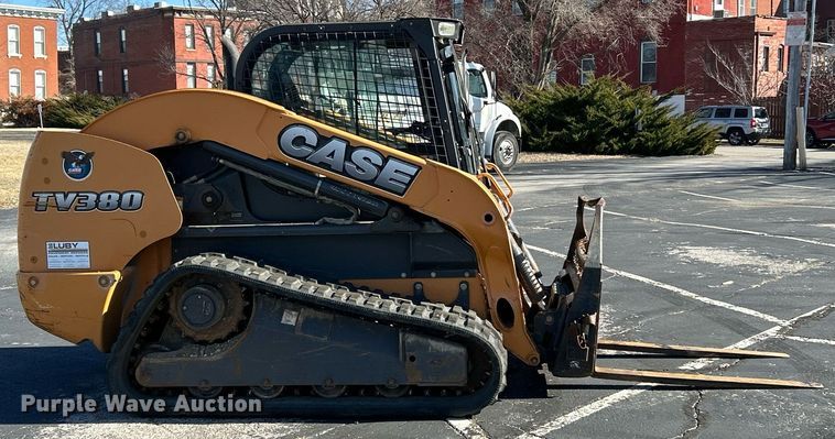 image for item EK4008 2012 Case TV380 tracked skid steer loader