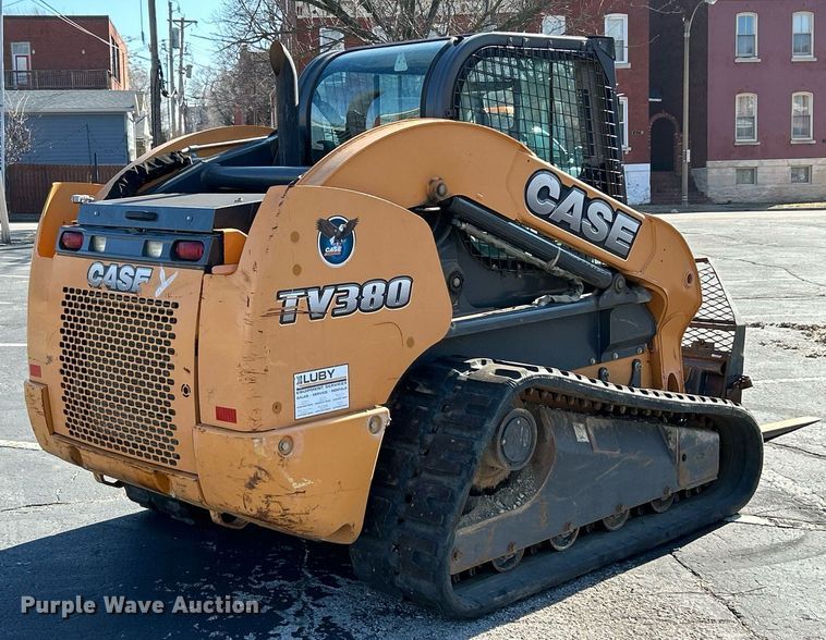 image for item EK4008 2012 Case TV380 tracked skid steer loader