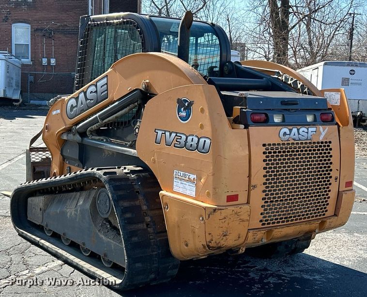 image for item EK4008 2012 Case TV380 tracked skid steer loader