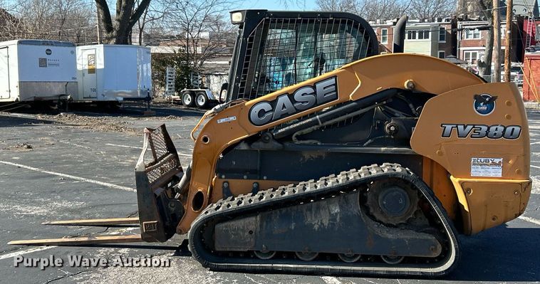 image for item EK4008 2012 Case TV380 tracked skid steer loader
