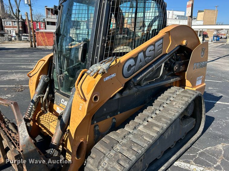 image for item EK4008 2012 Case TV380 tracked skid steer loader