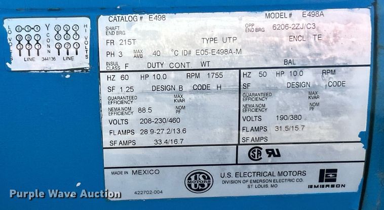 image for item EK4012 Moyno 3L10 progressing cavity pump