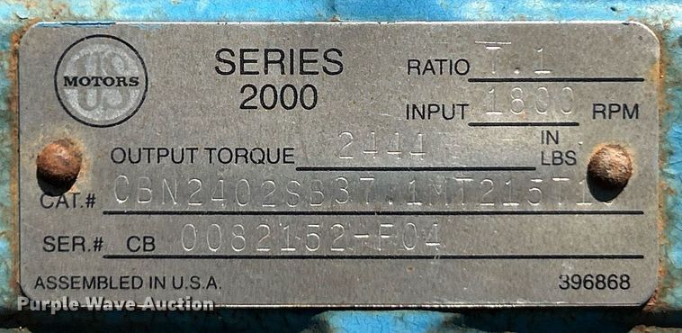 image for item EK4012 Moyno 3L10 progressing cavity pump