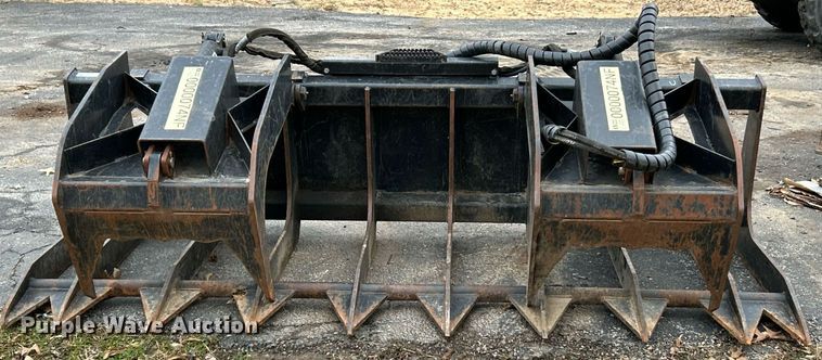 image for item EK4041 Dirt Dog BRGR84 skid steer rock grapple bucket