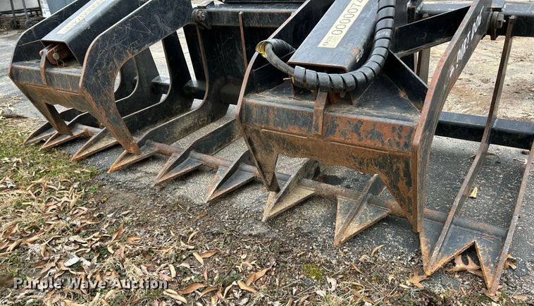 image for item EK4041 Dirt Dog BRGR84 skid steer rock grapple bucket