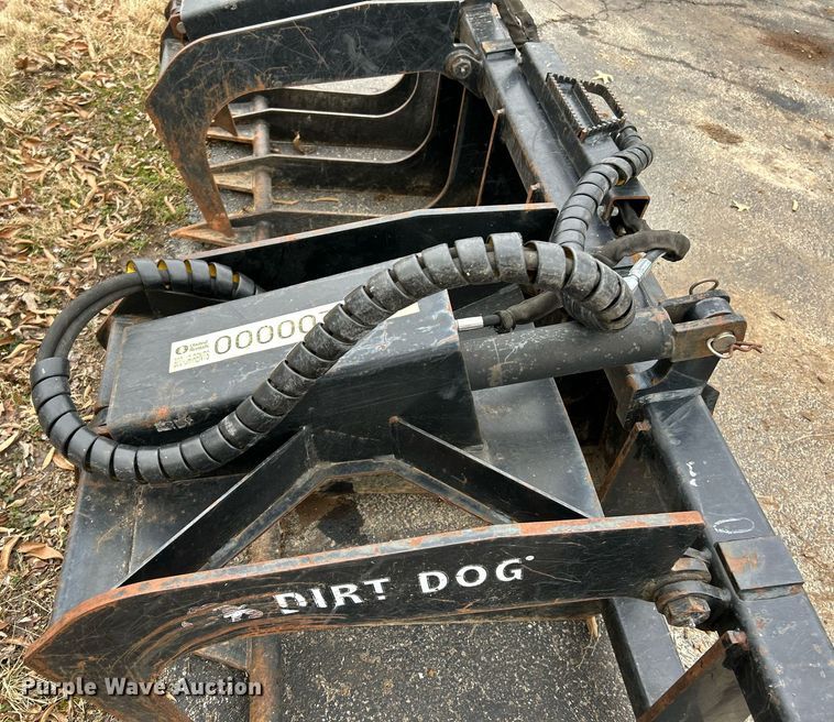 image for item EK4041 Dirt Dog BRGR84 skid steer rock grapple bucket