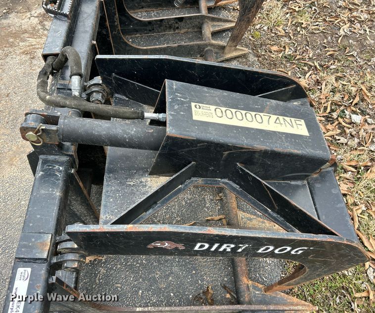 image for item EK4041 Dirt Dog BRGR84 skid steer rock grapple bucket