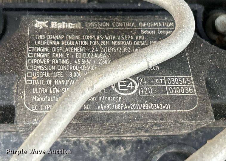 image for item EK4057 2014 Bobcat T450 tracked skid steer loader