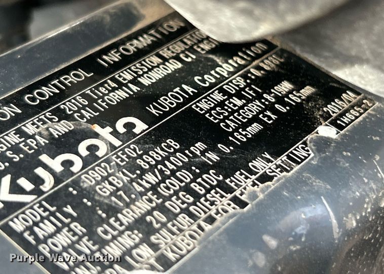 image for item EK4058 2016 Toro TX525 compact utility loader