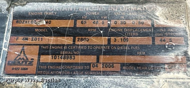 image for item EK4094 2008 JLG 600S boom lift