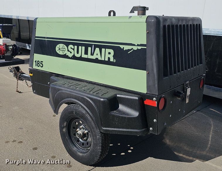 image for item IO9847 2017 Sullair 185D DPQ KU4F air compressor