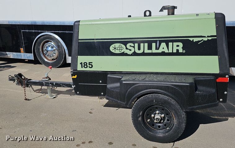 image for item IO9847 2017 Sullair 185D DPQ KU4F air compressor
